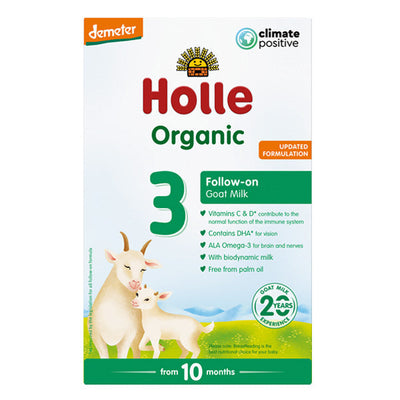 6 Pack Holle Organic Goat Milk Follow-on Formula 3