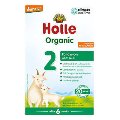 6 Pack Holle Organic Goat Milk Follow-on Formula 2